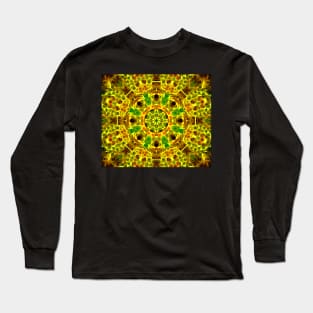 Circular pattern Long Sleeve T-Shirt